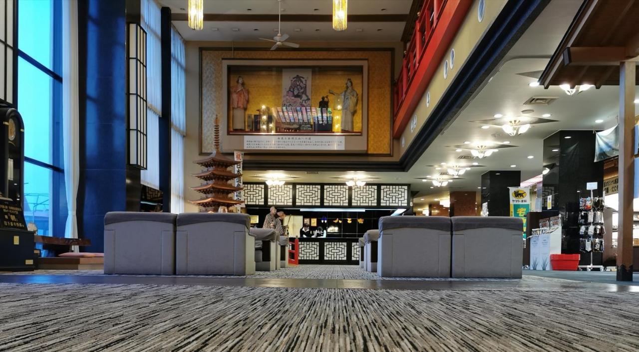 Yura Onsen Yaotome Hotel Tsuruoka Bagian luar foto