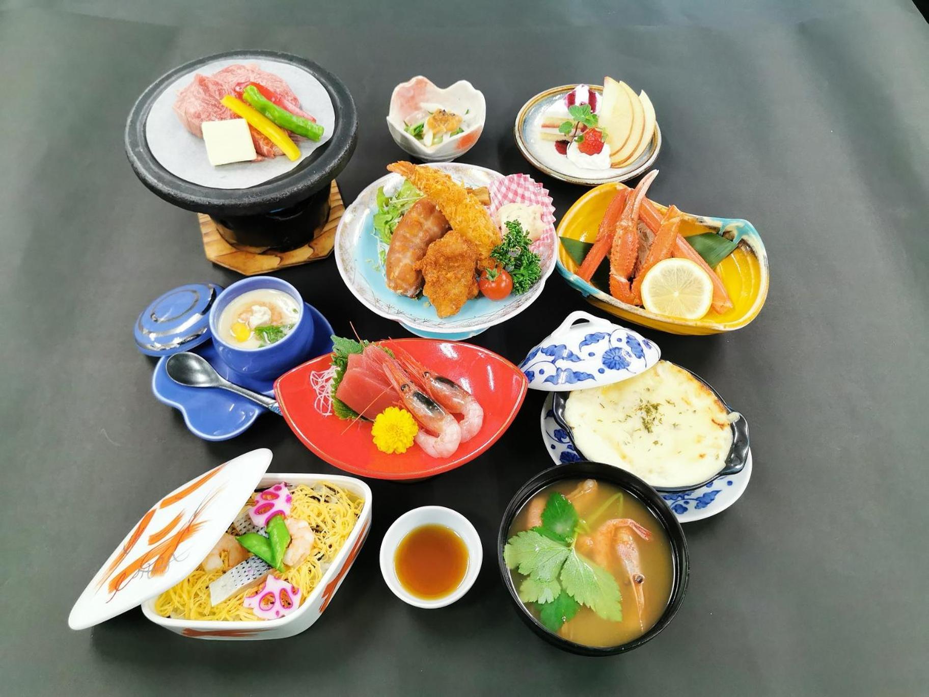 Yura Onsen Yaotome Hotel Tsuruoka Bagian luar foto